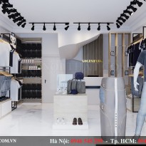 Thiết kế shop thời trang GYM anh Đức – Yên Sở